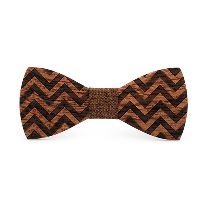 Lussac Wood Bow Tie | Tymber Gear.