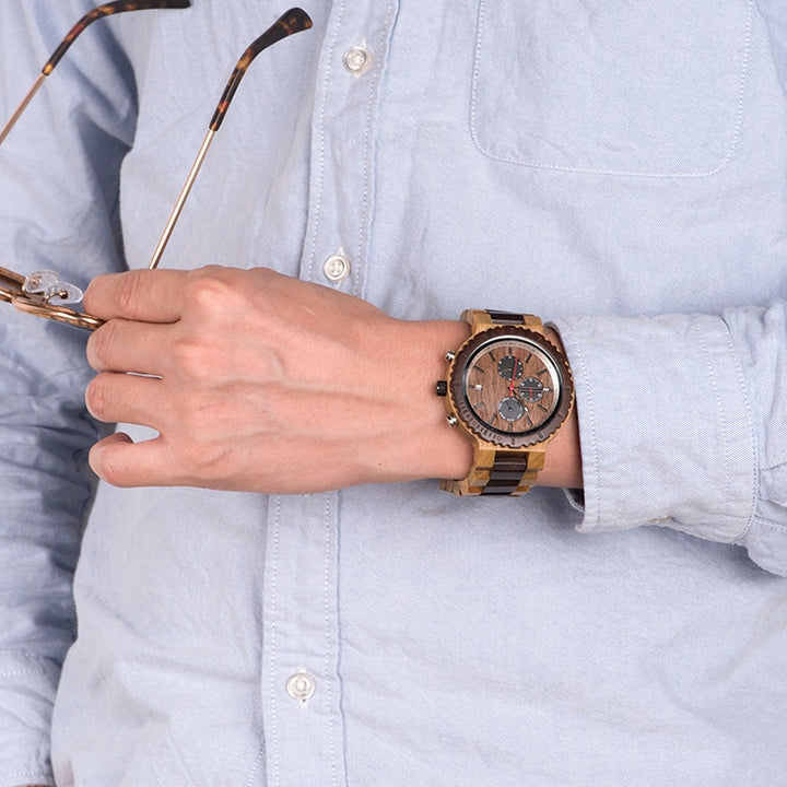 Hatton Wooden Chronograph | Tymber Gear.