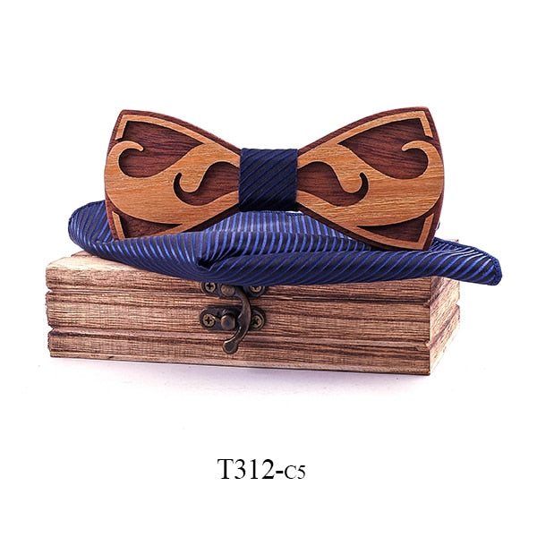 Rivera Wooden Bow Tie Set | Tymber Gear.