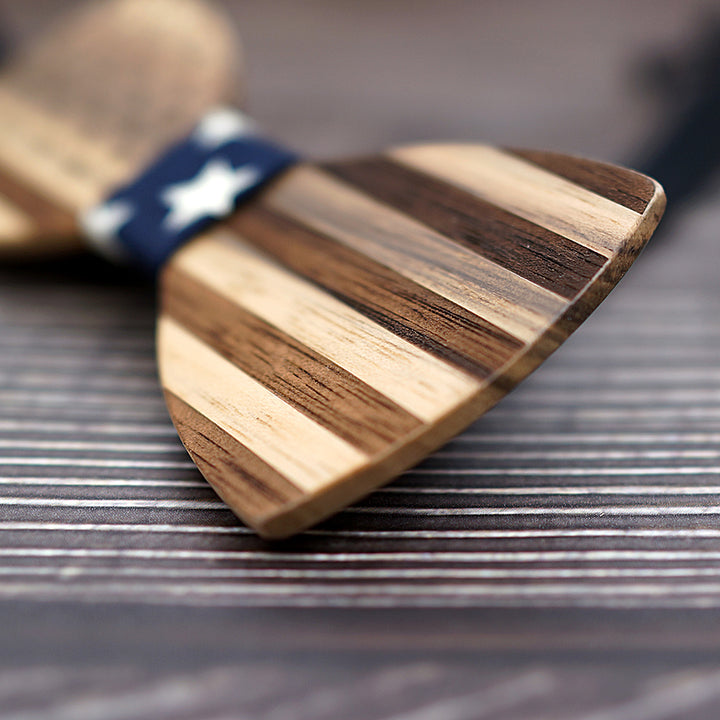 USA Walnut Wood Bow Tie | Tymber Gear.