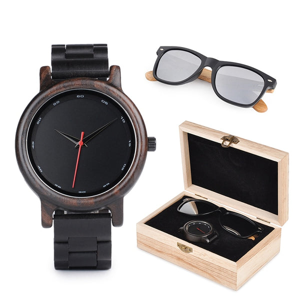 Mens Wood Watch & Sunglasses Gift Set | Tymber Gear.