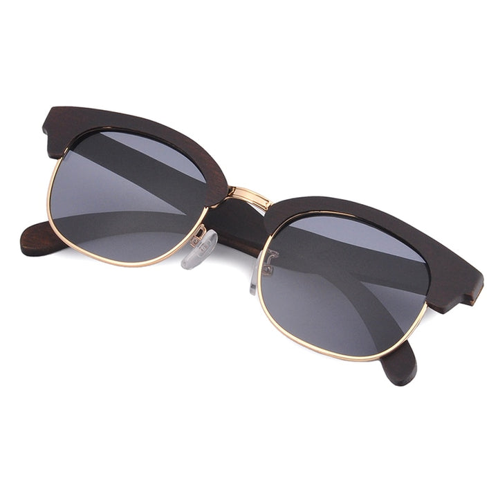 Womens Bamboo Watch & Luxury Sunglasses Gift Set (Personalised Box) | Tymber Gear.