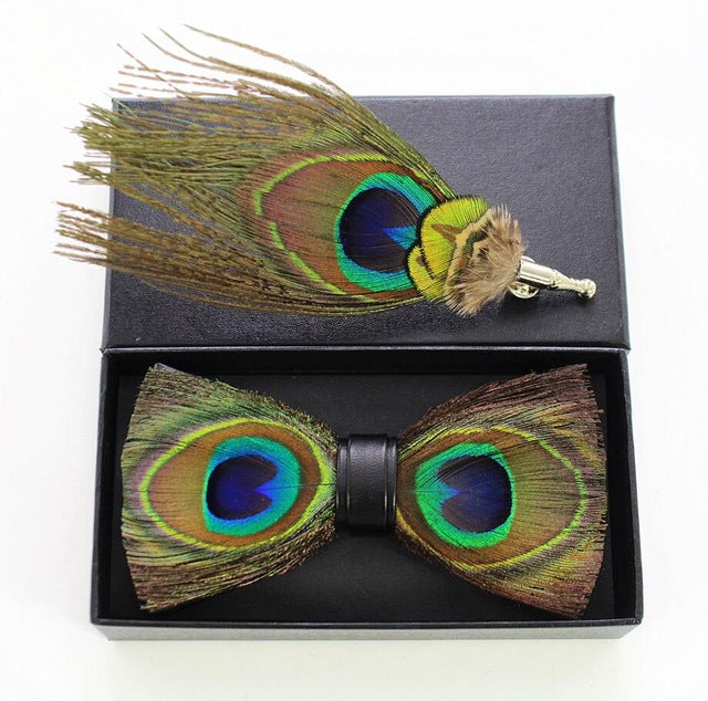 Spalding Feather Bow Tie Set | Tymber Gear.
