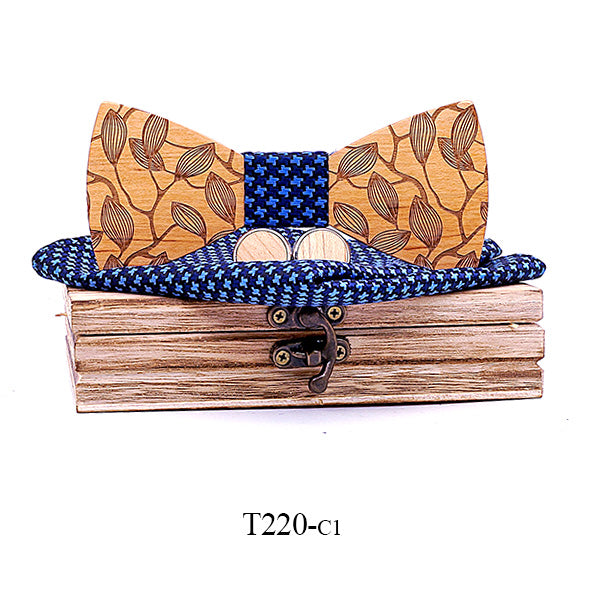 Darwin Wooden Bow Tie Set | Tymber Gear.