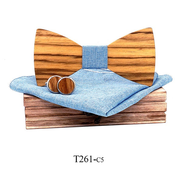 Hector Wooden Bow Tie Set | Tymber Gear.