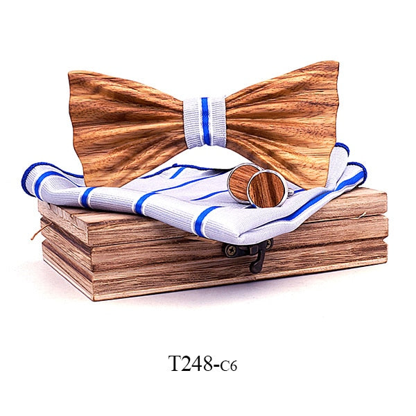 Byron Wooden Bow Tie Set | Tymber Gear.