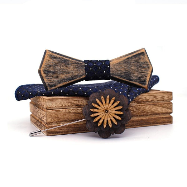Vantage Wooden Bow Tie Set | Tymber Gear.